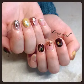 ネイル freex nail /ニュアンス/個性派のネイルデザイン