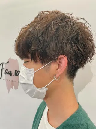 パーマ メンズ ✅シェアサロンJAM 相田友和のヘアスタイル