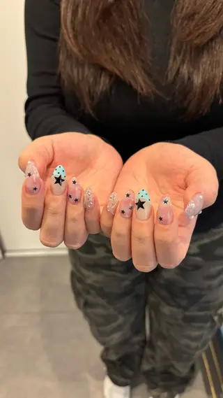 ネイル ritsuna🌙 nail 堺筋本町のネイルデザイン