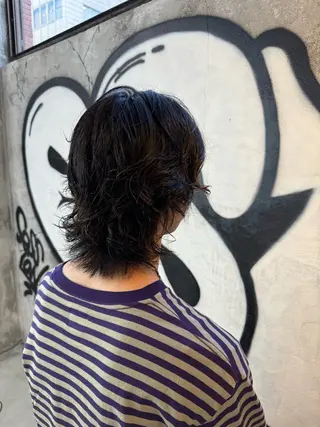 ミディアム パーマ メンズ 【モデル大募集🔥】 kearny錦糸町のヘアスタイル