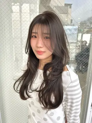 ロング カラー 💘大人可愛く💘 Natsuki❥❥❥のヘアスタイル