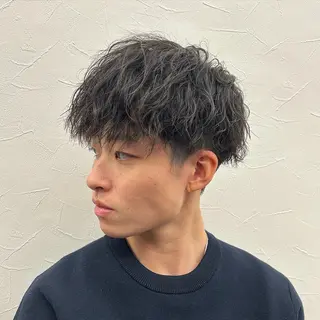 ショート パーマ メンズ メンズ特化美容師 yuuriのヘアスタイル