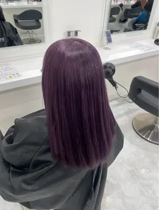 ロング カラー 🎀tomoka🎀 髪質改善/ハイトーンのヘアスタイル