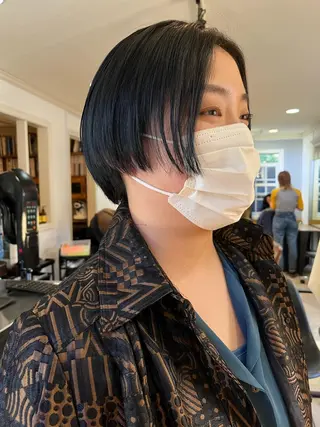 ショート カラー eri kinjoのヘアスタイル