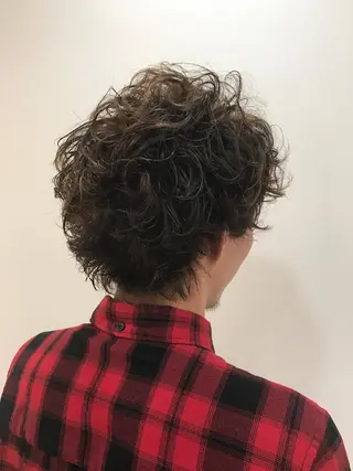 パーマ メンズ トータルビューティー K:R鶴川のヘアスタイル