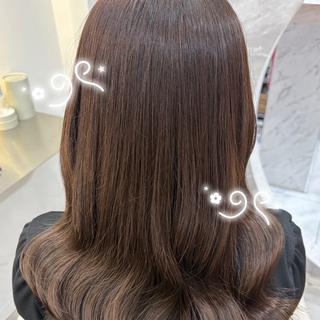 ロング カラー ヘアアレンジ 🩷ワンカラーモデル / れいな🩷のヘアスタイル