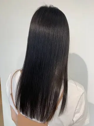 ロング 🤍縮毛矯正 髪質改善 ツヤ髪🤍のヘアスタイル