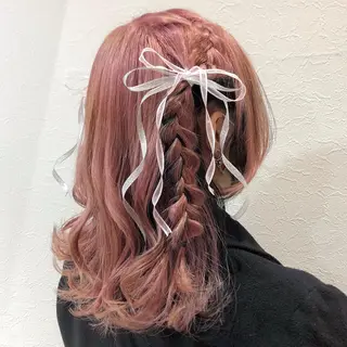 ヘアアレンジ これた🧸ヘアメ職人 ♡髪質改善♡カラーのヘアスタイル