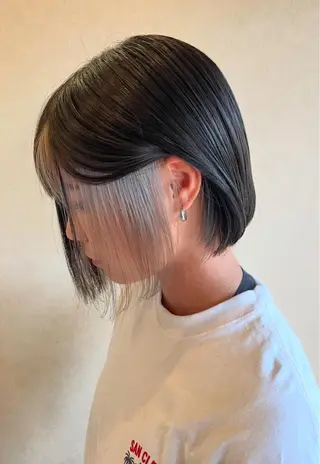 ミディアム カラー 髪質改善サロン soukiのヘアスタイル