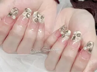 ミディアム Quick Sukarupuのネイルデザイン