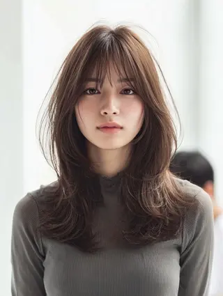 ロング パーマ 髪のお悩み解決✨️ 美髪縮毛🍒リオ🍒のヘアスタイル