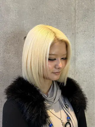 ショート カラー 韓国レイヤー kira🌛のヘアスタイル