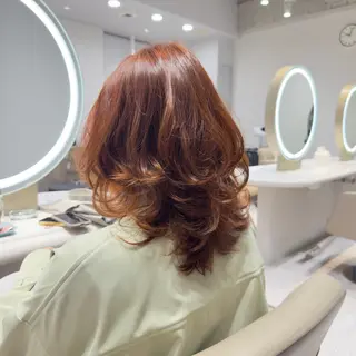 ミディアム Agnos TAKEMURAのヘアスタイル