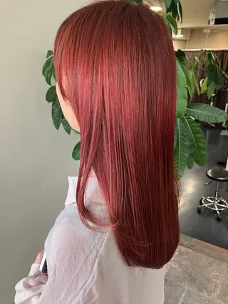 カラー CUT純 キリナのヘアスタイル
