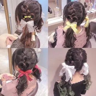ロング ヘアアレンジ Aries🫧 missa𓂃🤍のヘアスタイル