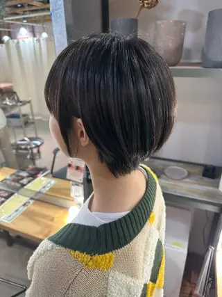ショート 溜一太／似合わせ/ メンズカットのヘアスタイル