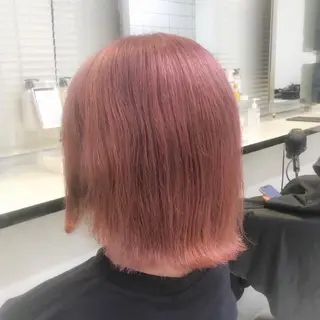セミロング カラー 透明感/艶髪/💖 トレンドスタイル💖のヘアスタイル