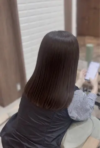 カラー 縮毛矯正/艶感カラー /sakura🍒のヘアスタイル