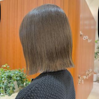 ショート カラー 渋谷ボブ特化 /田中航平のヘアスタイル