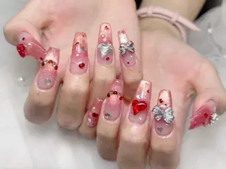 ネイル lucky nail 歌舞伎町のネイルデザイン