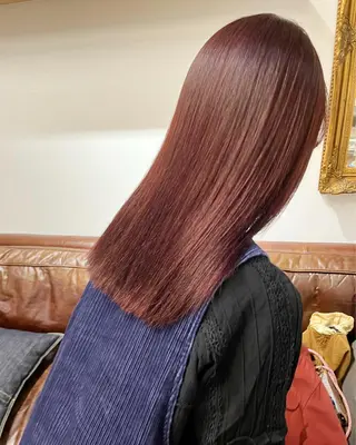 セミロング カラー パーマ ヘアアレンジ メンズ キッズ ネイル マツエク・マツパ アイブロウ お洒落パーマ/ボブ ❄️Tomoka❄️のヘアスタイル