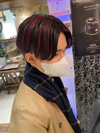 メンズ ホワイトベージュ︎︎ seikaのヘアスタイル