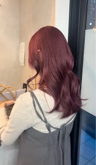 カラー ShioRi/博多/ 暖色/色味カラーのヘアスタイル