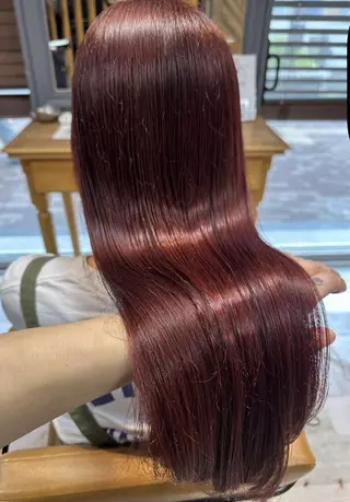 ロング カラー 和田 直也のヘアスタイル