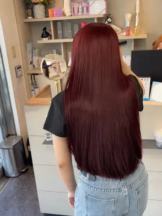 ロング 渡辺 杏斗龍のヘアスタイル