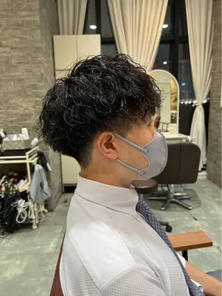 ショート メンズ 【髪質改善】 山本歩夢のヘアスタイル