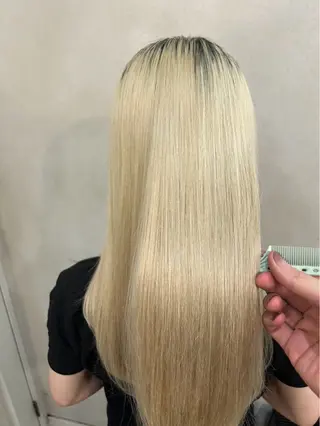 ロング 川俣 洋仁のヘアスタイル