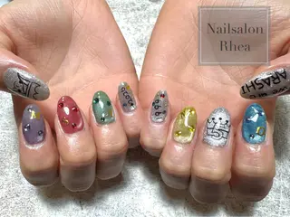 ネイル Nailsalon Rheaのネイルデザイン