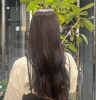 カラー asuka/透明感 カラーモデル募集のヘアスタイル