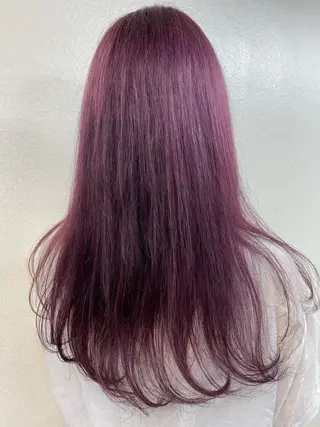 ロング 透明感♡グレージュ ♡ミルクティー♡のヘアスタイル