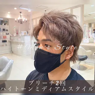 カラー メンズ 似合う髪型見つけます AYAKAのヘアスタイル