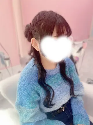 ヘアアレンジ 量産型ヘアメ🎀 nonokaのヘアスタイル