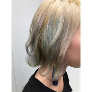 ショート カラー パーソナルカラー診断 できます 木曽 主博のヘアスタイル