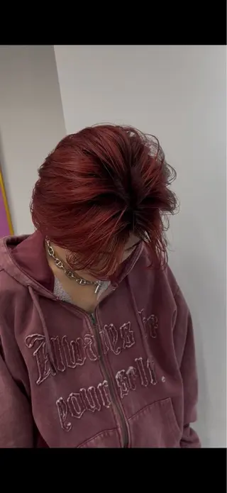 ショート カラー 金田 颯太のヘアスタイル