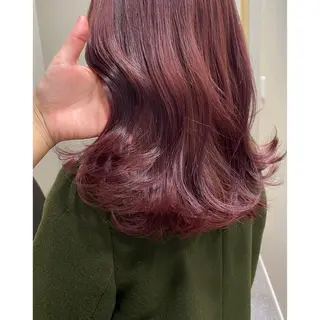セミロング 【SALOWIN】 Renaのヘアスタイル