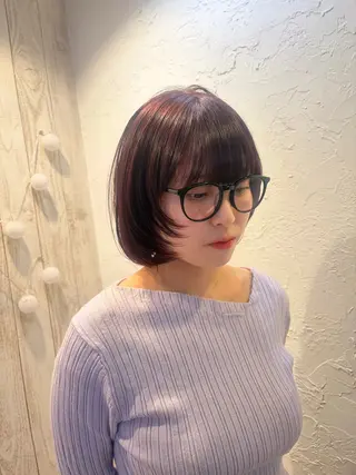 カラー cie ヒナタのヘアスタイル