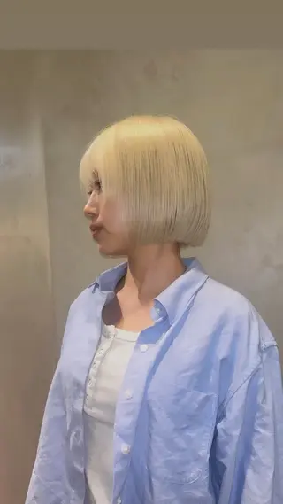 ミディアム カラー タナカ カナ🫧のヘアスタイル