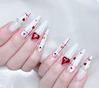 ネイル M🌷nail 長さだし専門店のネイルデザイン
