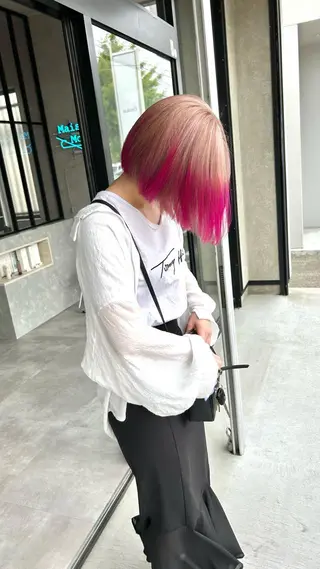 カラー 一ノ瀬 暁のヘアスタイル