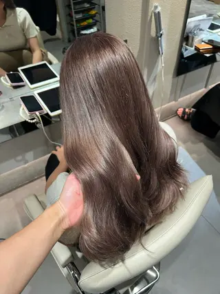 ロング ブリーチ/艶カラー 🌸MIREIのヘアスタイル