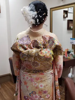 金町美容室 お洒落roomルシアのヘアスタイル