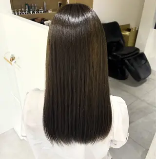 ロング カラー 植林 奨のヘアスタイル