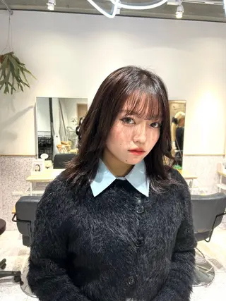 カラー ♡透明感カラー★ ネイル/しの♡のヘアスタイル