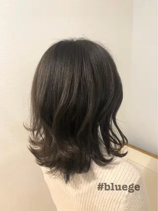 ミディアム カラー 🤍中野 レオ🤍のヘアスタイル