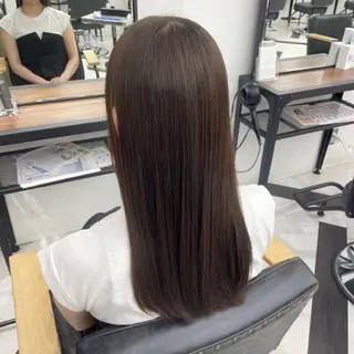 セミロング カラー パーマ ヘアアレンジ メンズ mona/ ストレートスタイル✨のヘアスタイル