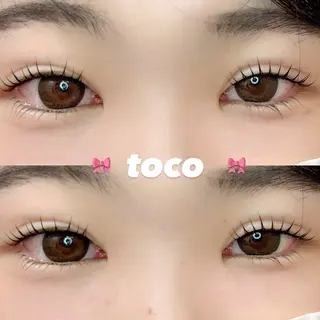 マツエク・マツパ toco momokaのマツエク・マツパデザイン